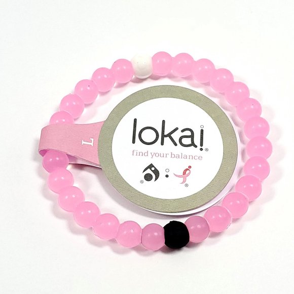 Lokai Bracelet Breast Cancer Pink S M L XL New - Picture 4 of 6